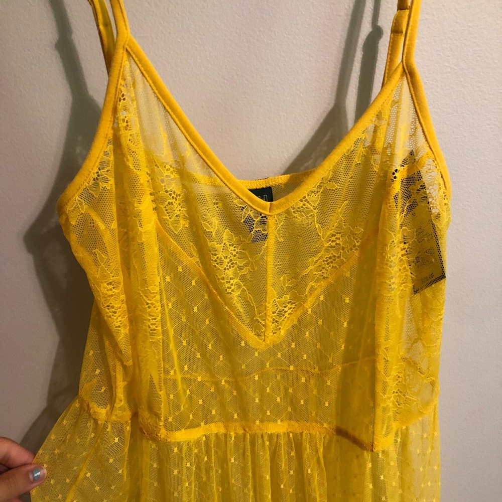NWT Wild Fable Sheer Festival Dress